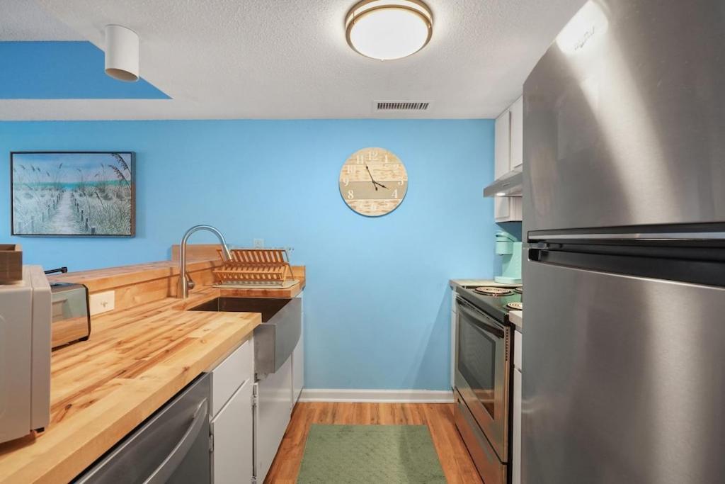Beautiful Blue Ocean Condo Surfside Beach Bagian luar foto