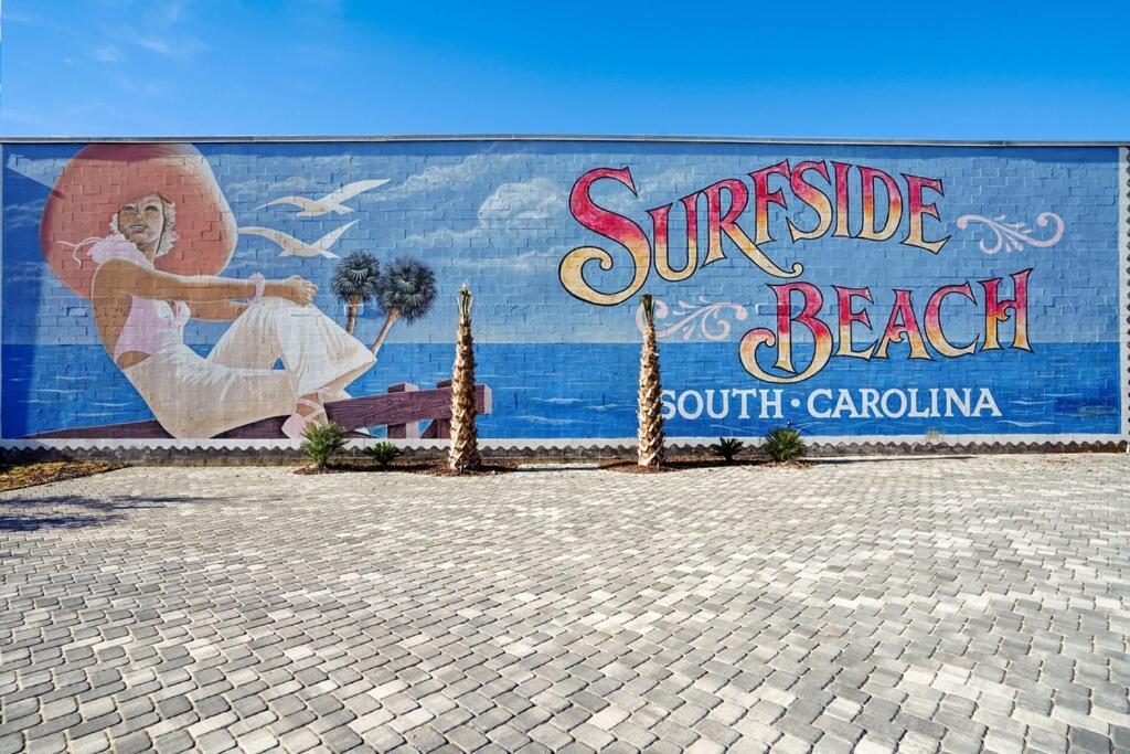 Beautiful Blue Ocean Condo Surfside Beach Bagian luar foto