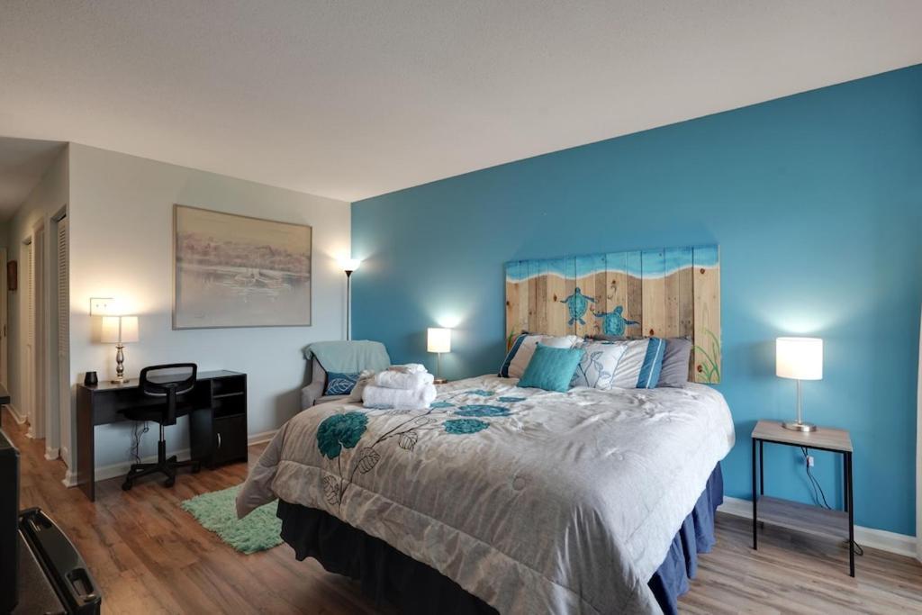 Beautiful Blue Ocean Condo Surfside Beach Bagian luar foto